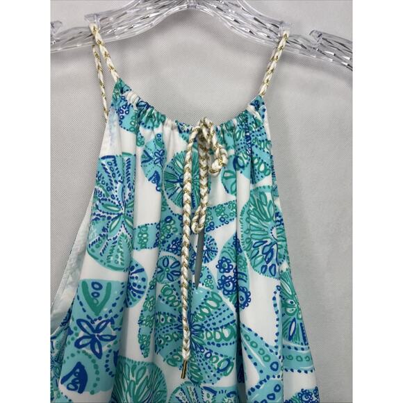 LILLY PULITZER For Target Womens XS Strapless MAXI DRESS Beachy - Picture 6 of 10